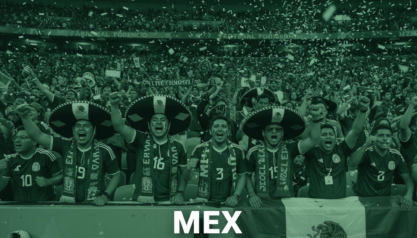 Fans Celebrating at International Fixture